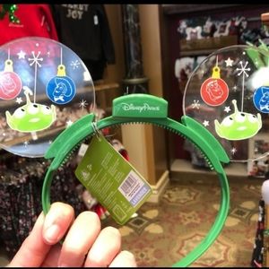 DisneyParks Pixar Toy Story Holiday Glow EarsNew With Tag
